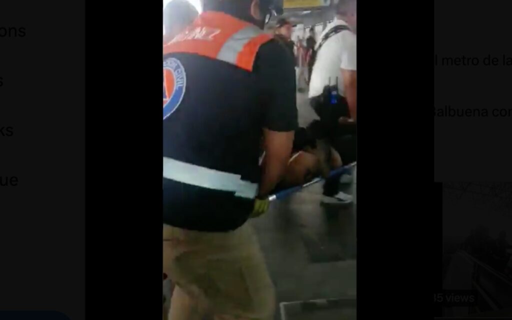 Videos | Mujer se arroja a las vías del Metro en Chabacano