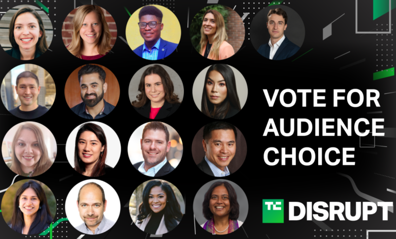 Vota por las mesas redondas que quieras en Disrupt 2023