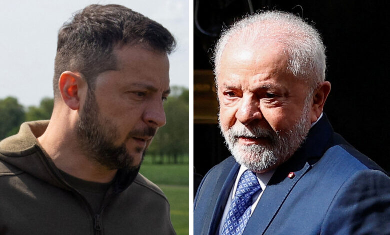 Zelenski 'plantó' a Lula en cumbre del G7
