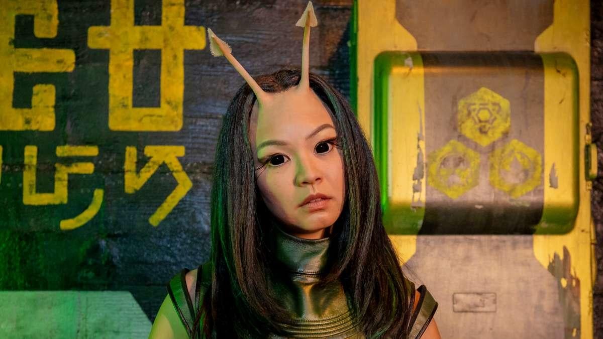 guardianes de la galaxia vol.  3: Mantis baila en el campus de los Vengadores de Disneyland