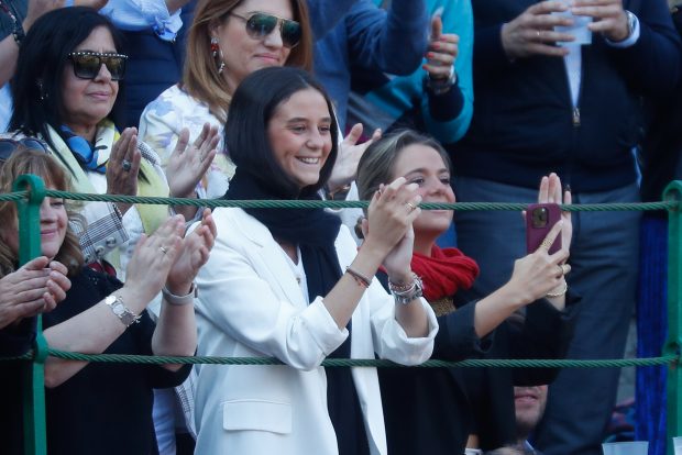 Victoria Federica de Marichalar en la plaza de toros de Valladolid. / Gtres