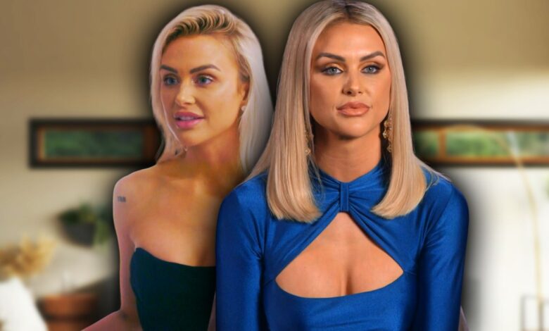 Side by side images of Vanderpump Rules' Lala Kent
