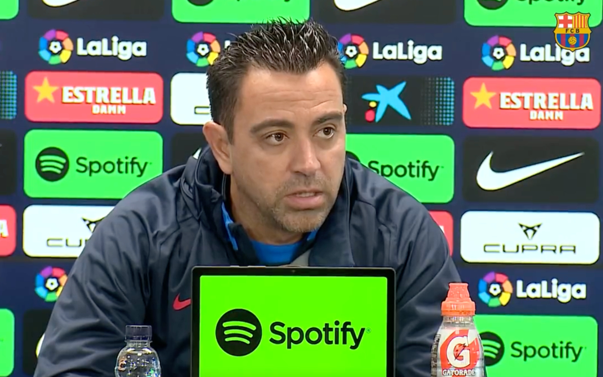 "¿Insulto? Fuera y no se juega. Se ha acabado": Xavi Hernández | Video