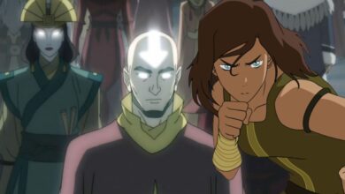 Korra and the Past Avatars