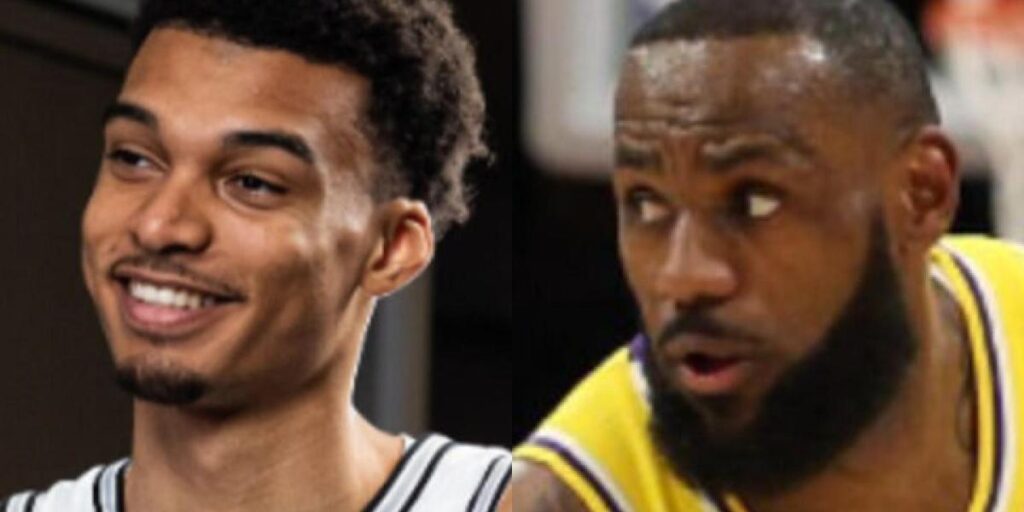 ¡Wembanyama ya desafía a LeBron!: "Va a ser especial hacer un mate sobre él"