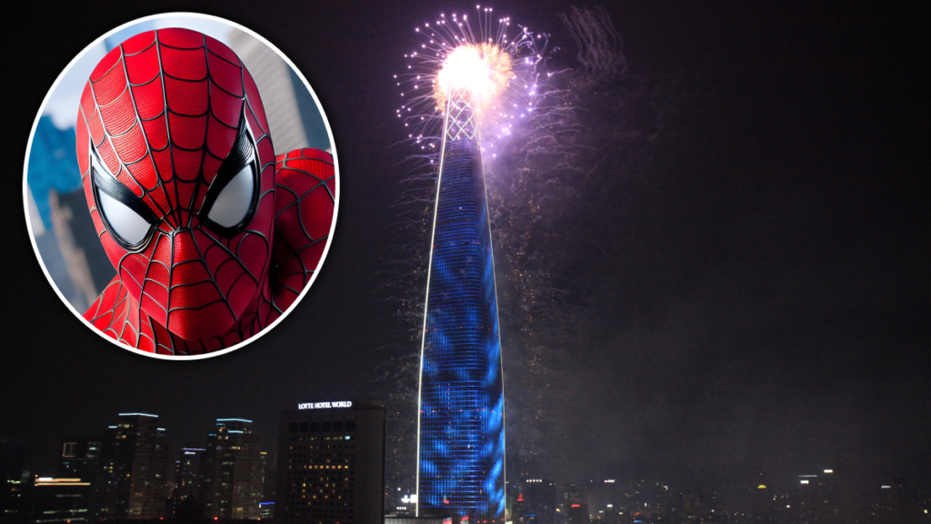 ¿El Hombre Araña? Escaló uno de los rascacielos más altos y ahora está detenido