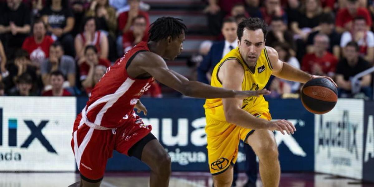105-75: El Gran Canaria cae con contudencia en el Nou Congost