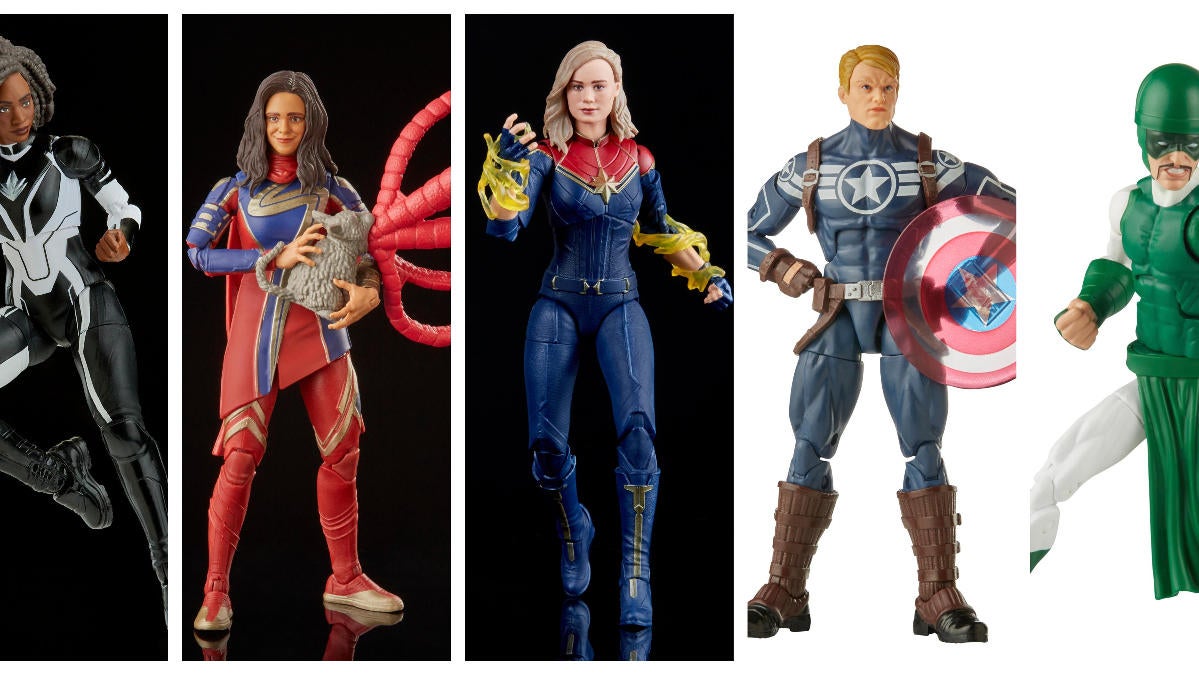 The Marvels Totally Awesome Hulk Hasbro Build-A-Figure Wave ya está disponible