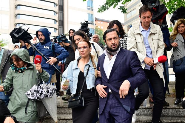 Rafael Amargo en su juicio de Madrid. / Gtres