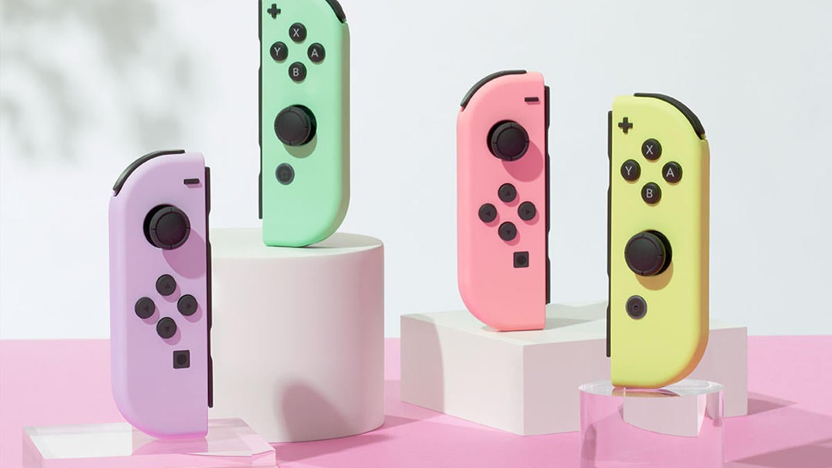 Los controladores Pastel Joy-Con Nintendo Switch llegan a Amazon
