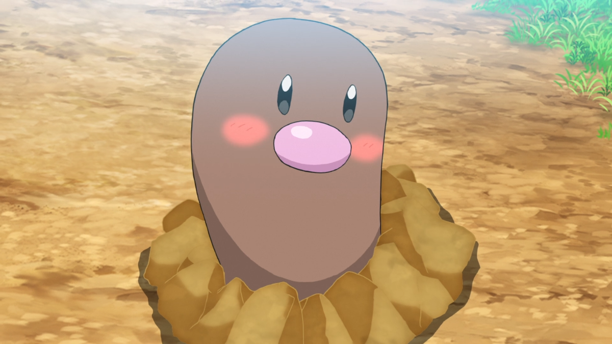 El Pokédex ruso de Pokémon dice que Diglett es un arma de guerra
