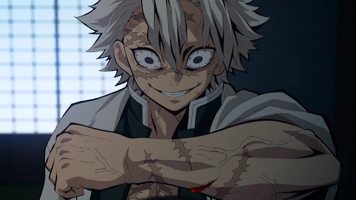 Demon Slayer Cosplay monta el viento con Sanemi