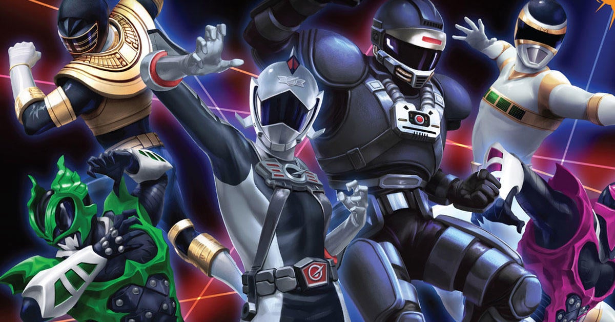 Power Rangers revela Heroes of the Grid y expansiones del juego de rol