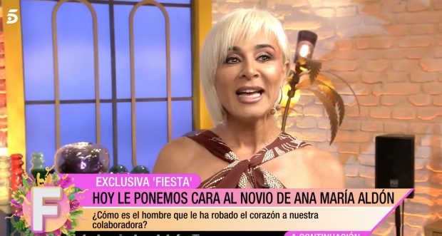 Ana María Aldón en 'Fiesta' / Telecinco