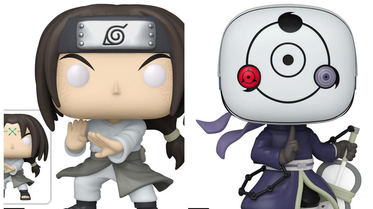 Naruto Funko Pops Agrega las exclusivas de Neji y Madara