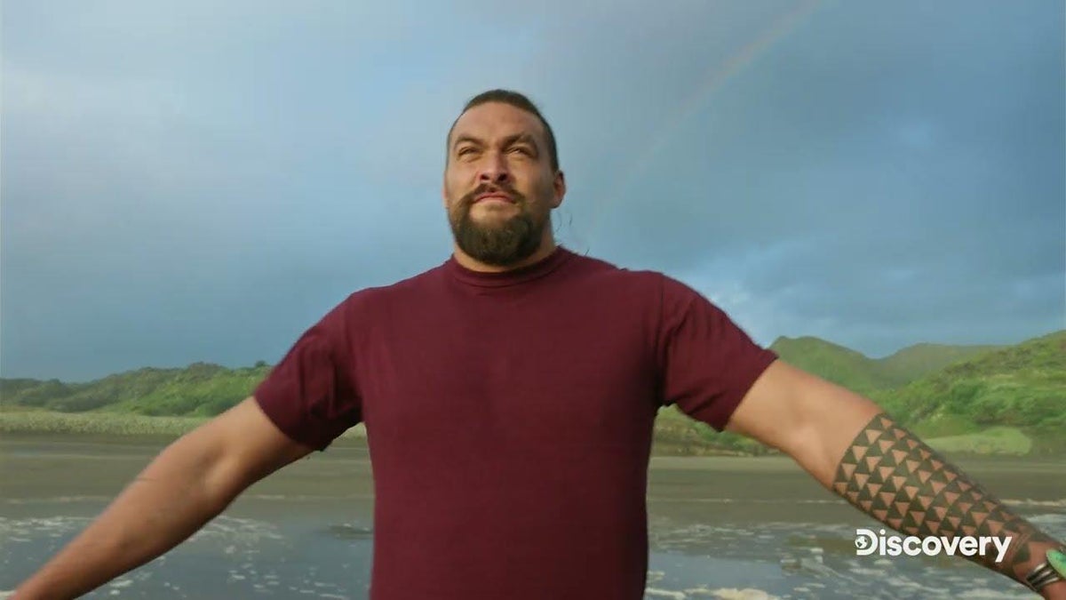 Lanzamiento del adelanto de Shark Week 2023 con Jason Momoa