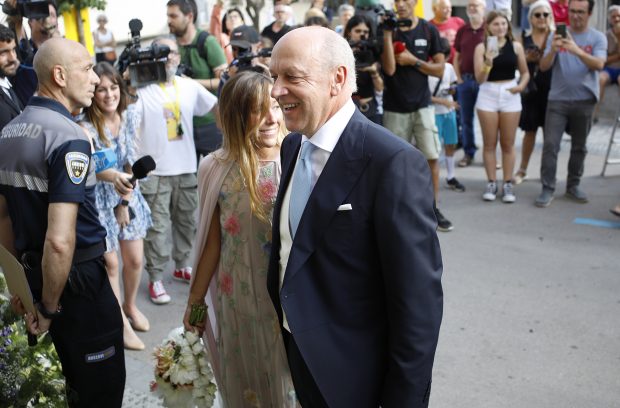 La cuñada de Gerard Piqué en su boda. / Gtres