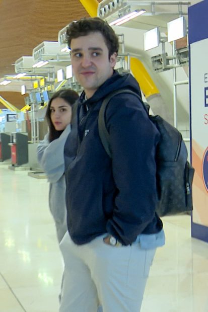 Froilán en el aeropuerto de Madrid. / Gtres