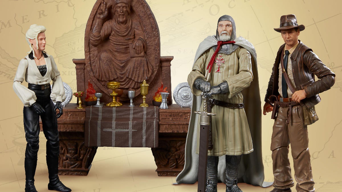 Indiana Jones and the Dial of Destiny: Hasbro presenta la serie Wave de Grail Table Adventure