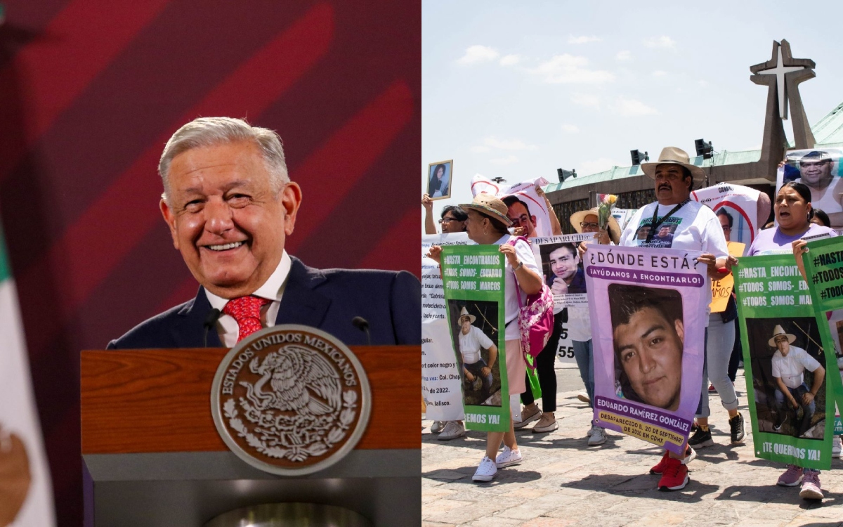 AMLO respalda acuerdo de paz entre madres buscadoras y narco