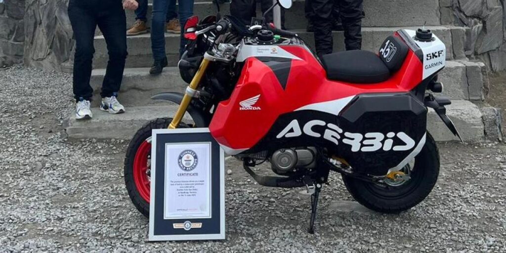 Acerbis entra el libro de los Récord Guinness en su 50 aniversario