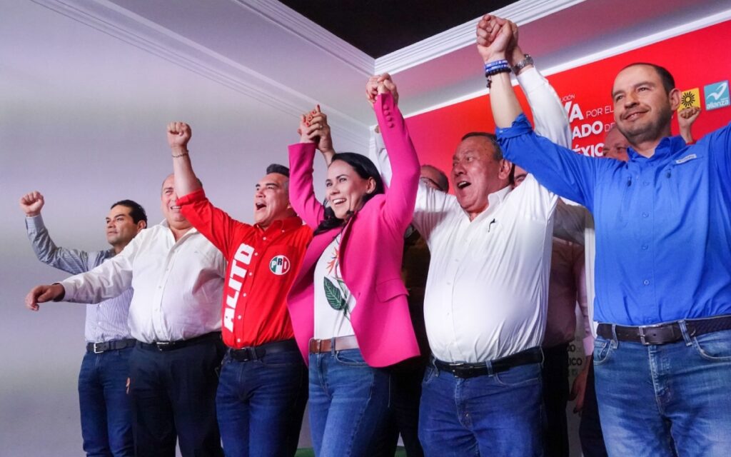 Alejandra del Moral se declara ganadora en Edomex sin ofrecer cifras