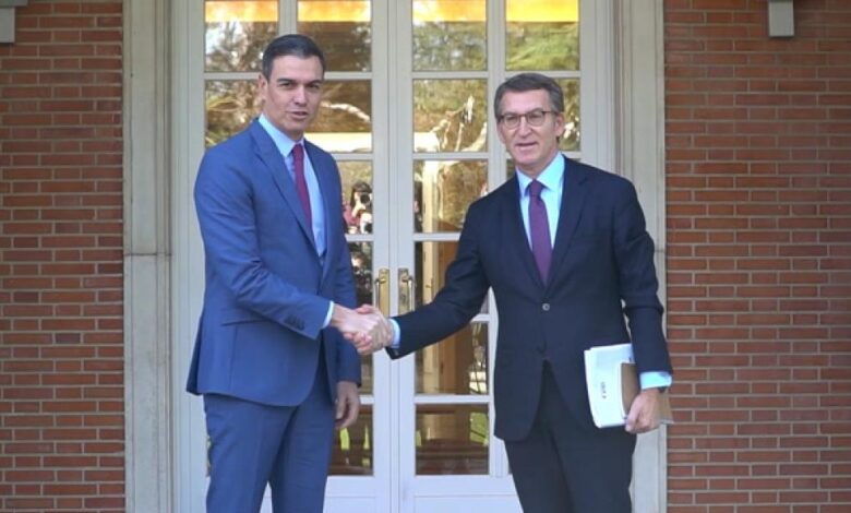 Así será el cara a cara entre Sánchez y Feijóo: esta es la cadena elegida para el debate