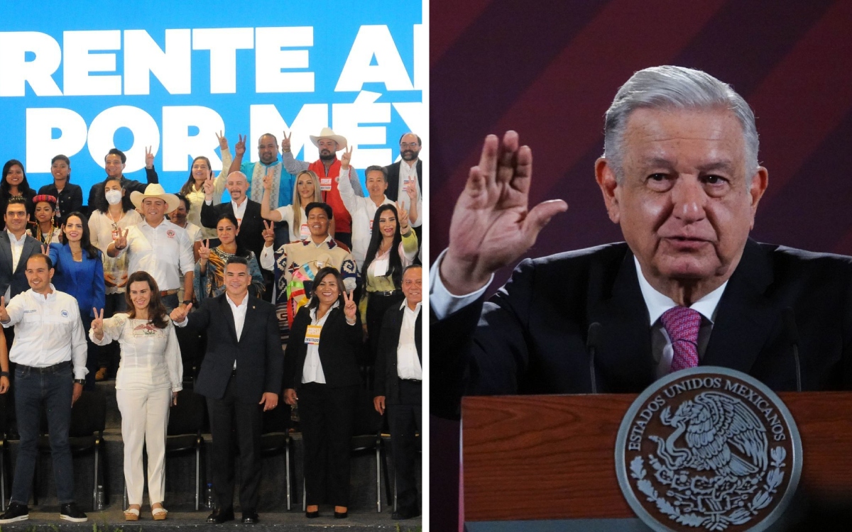 Aspirantes de oposición ya saben quién será electo: AMLO