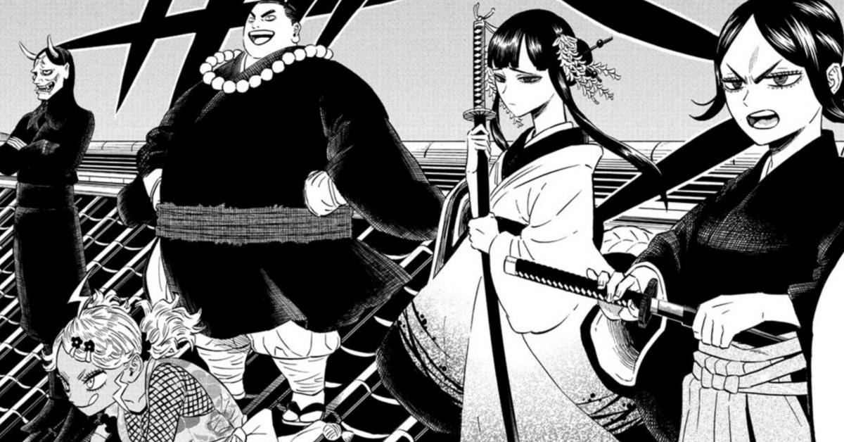 Black Clover revela el arte oficial de Ryuzen Seven