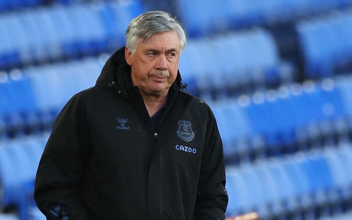 Carlo Ancelotti demanda al Everton