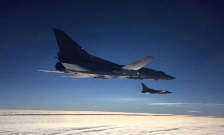 Cazas británicos interceptaron 21 aviones rusos cerca del espacio aéreo de la OTAN