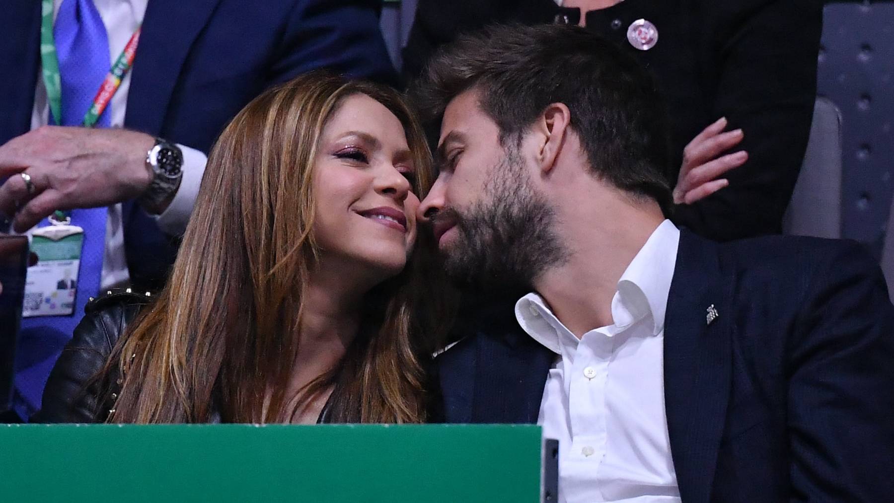 Shakira y Gerard Piqué en actitud cariñosa / Gtres