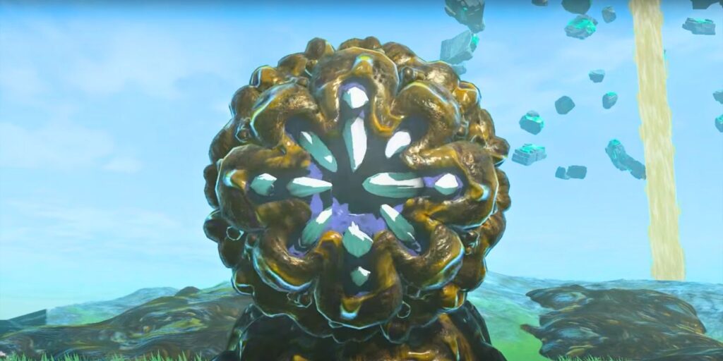 The Sludge Like mini-boss in Zelda TOTK