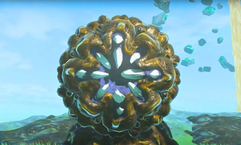 The Sludge Like mini-boss in Zelda TOTK