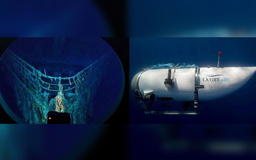 Con una letrina y hacinados: así es viajar en el Titan