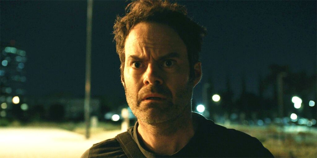 Bill Hader in the Barry season 4 finale going to get his son