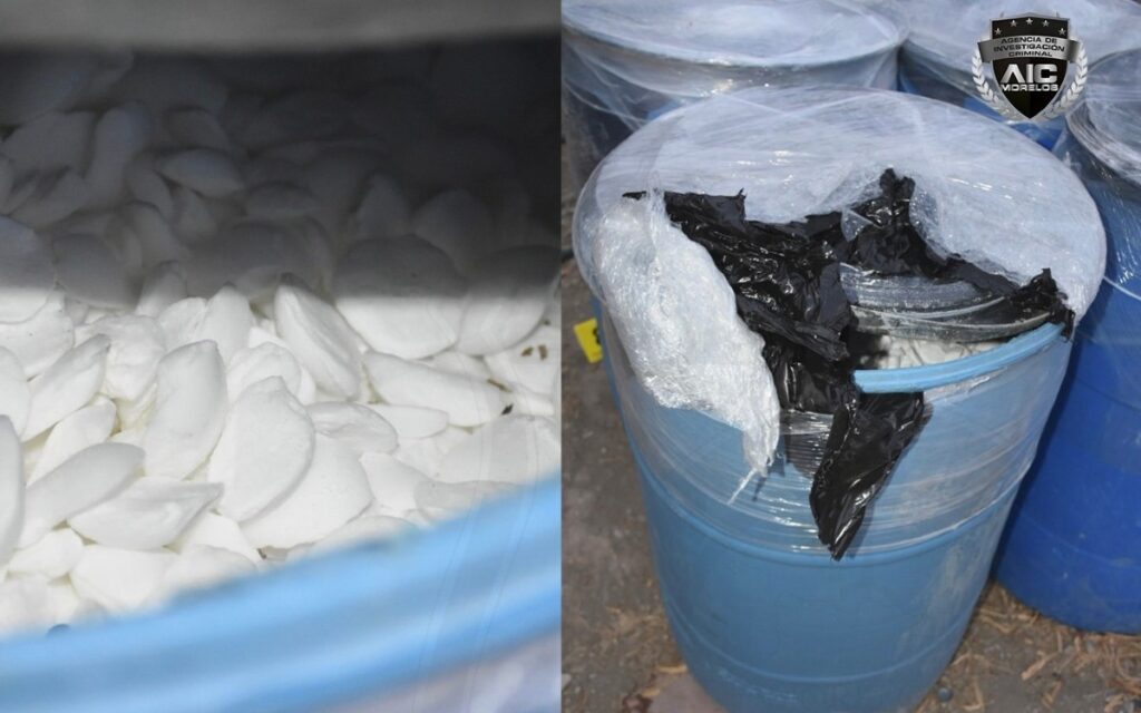 Desmantelan 'narcolaboratorio' en Tlaltizapán, Morelos