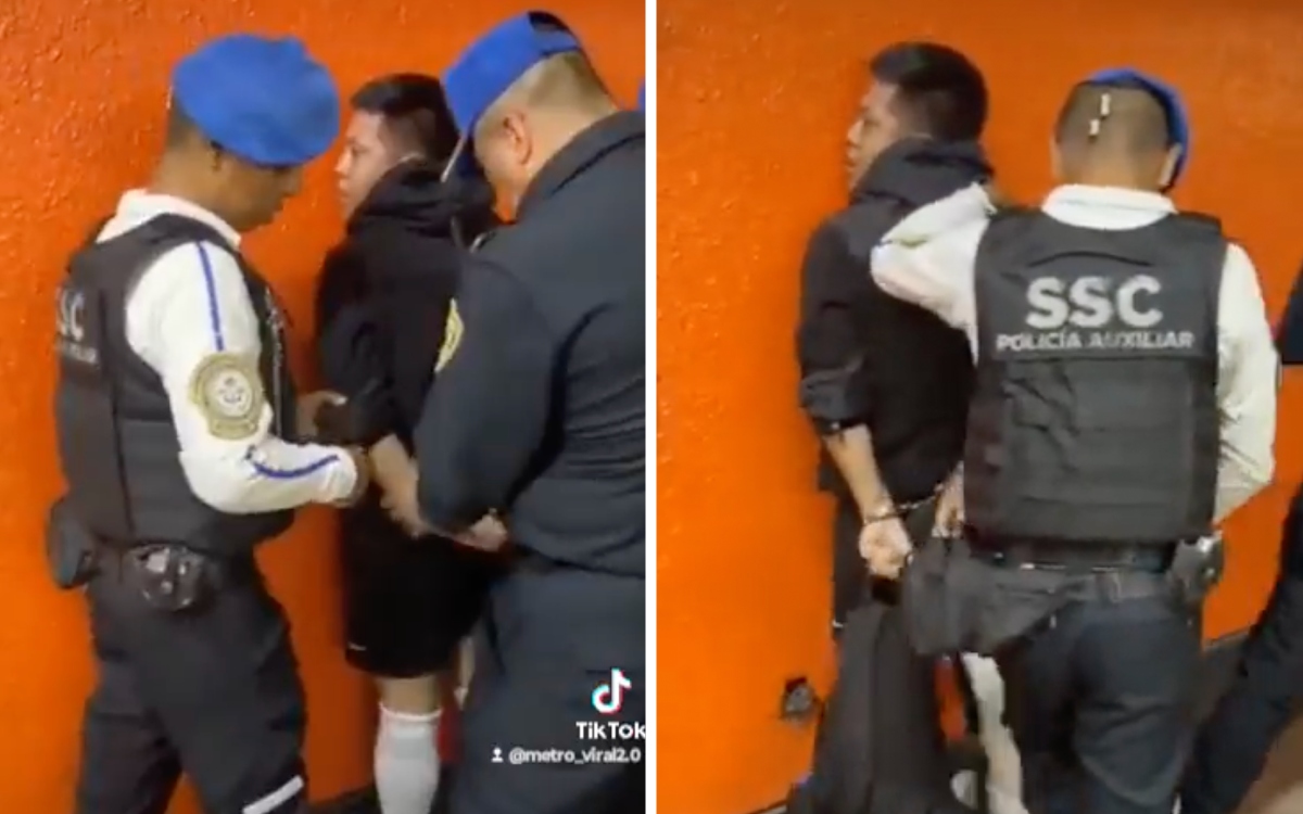 Detienen a hombre vestido de mujer que acosaba en vagón exclusivo del Metro