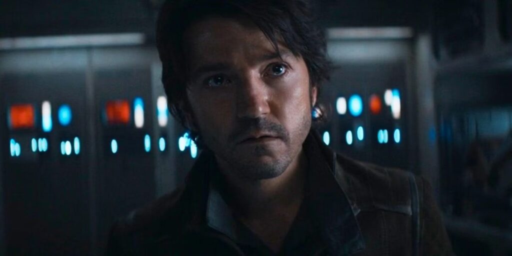 Diego Luna as Cassian Andor in Star Wars Andor