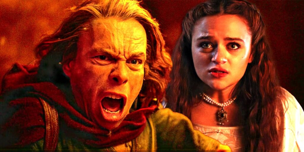 Warwick Davis Willow and Joey King The Princess