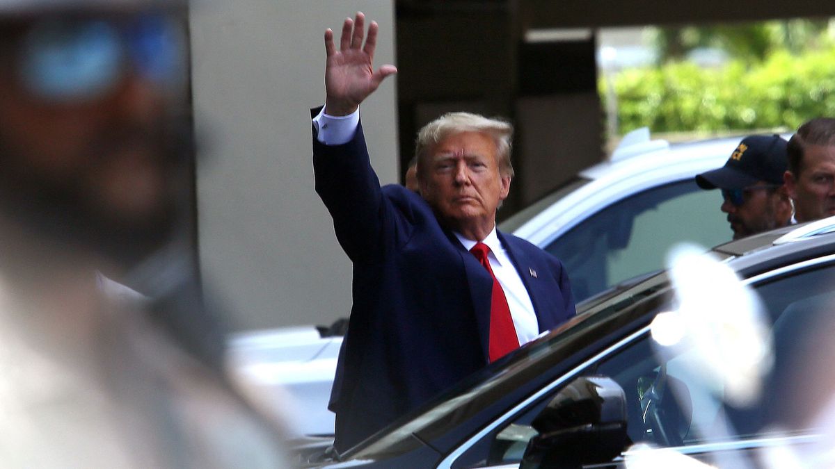 Donald Trump se declara inocente de los 37 cargos por los papeles de Mar-a-Lago