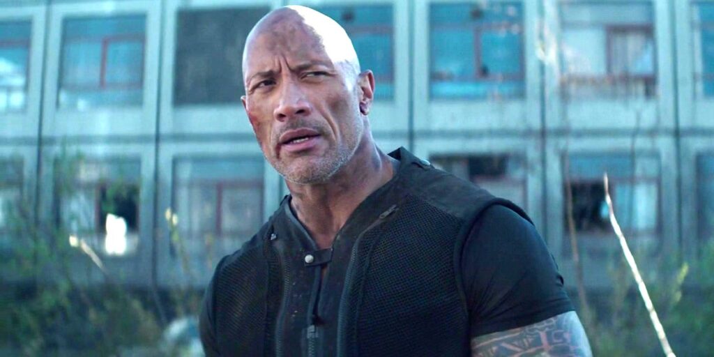 Dwayne Johnson Hobbs and Shaw