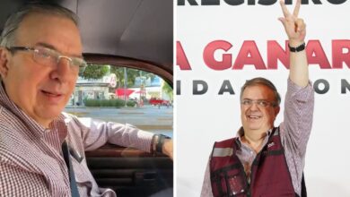 Ebrard inicia 'gira' visitando a maestra de kinder