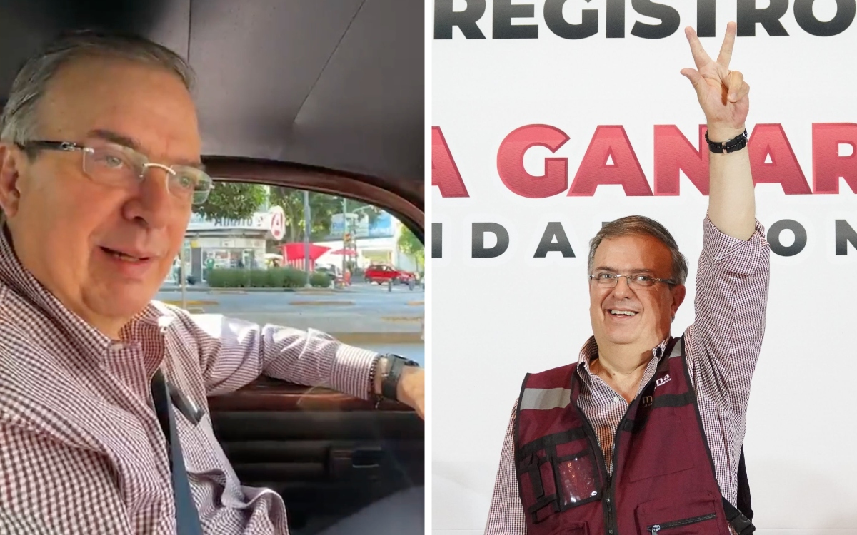 Ebrard inicia ‘gira’ visitando a maestra de kinder