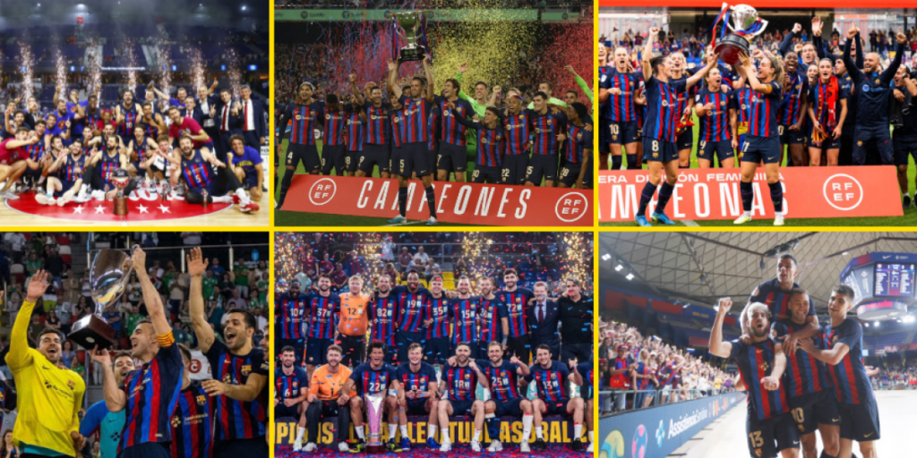 El Barça, a tiro de ser el Supercampeón de las 6 ligas