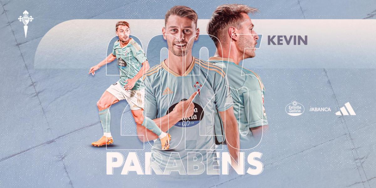 El Celta 'ata' a Kevin Vázquez