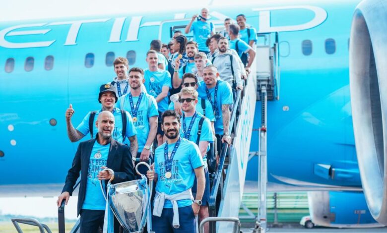 El campeón City, ya en casa y lo que le espera este lunes