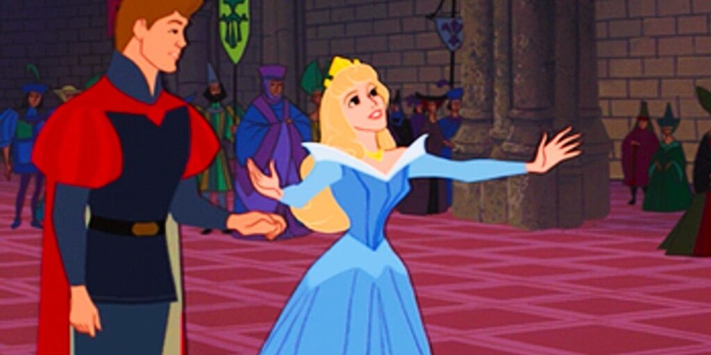 Princess Aurora in Sleeping Beauty