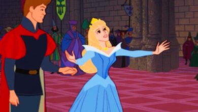 Princess Aurora in Sleeping Beauty