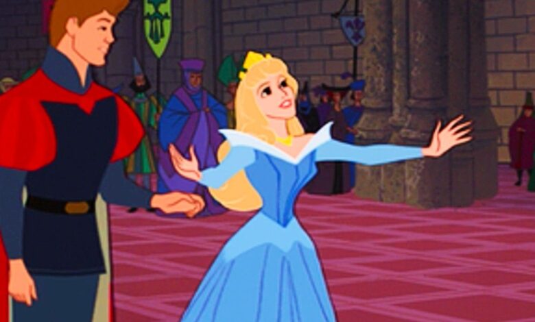 Princess Aurora in Sleeping Beauty